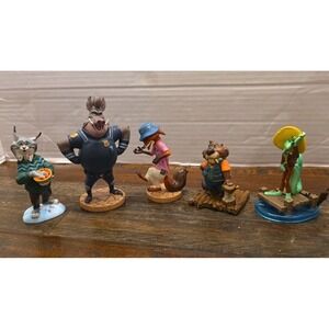Disney Zootopia 2 Figure Lot of 5 Captain Hoggbottom Pawbert Lynxley Figurine